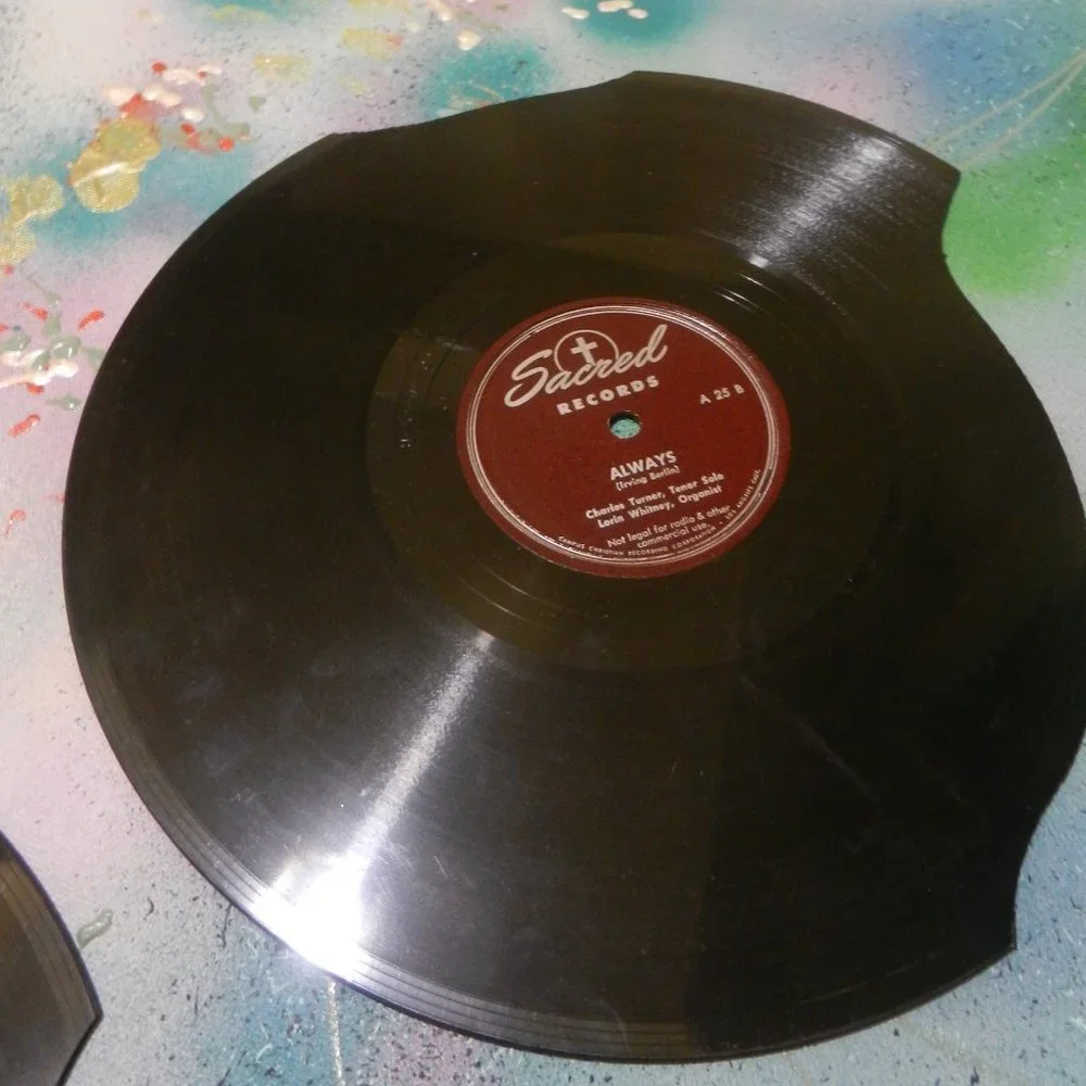 VTG victrola record Honeymoon Lane wedding music antique talking machine LP - Picture 6 of 9